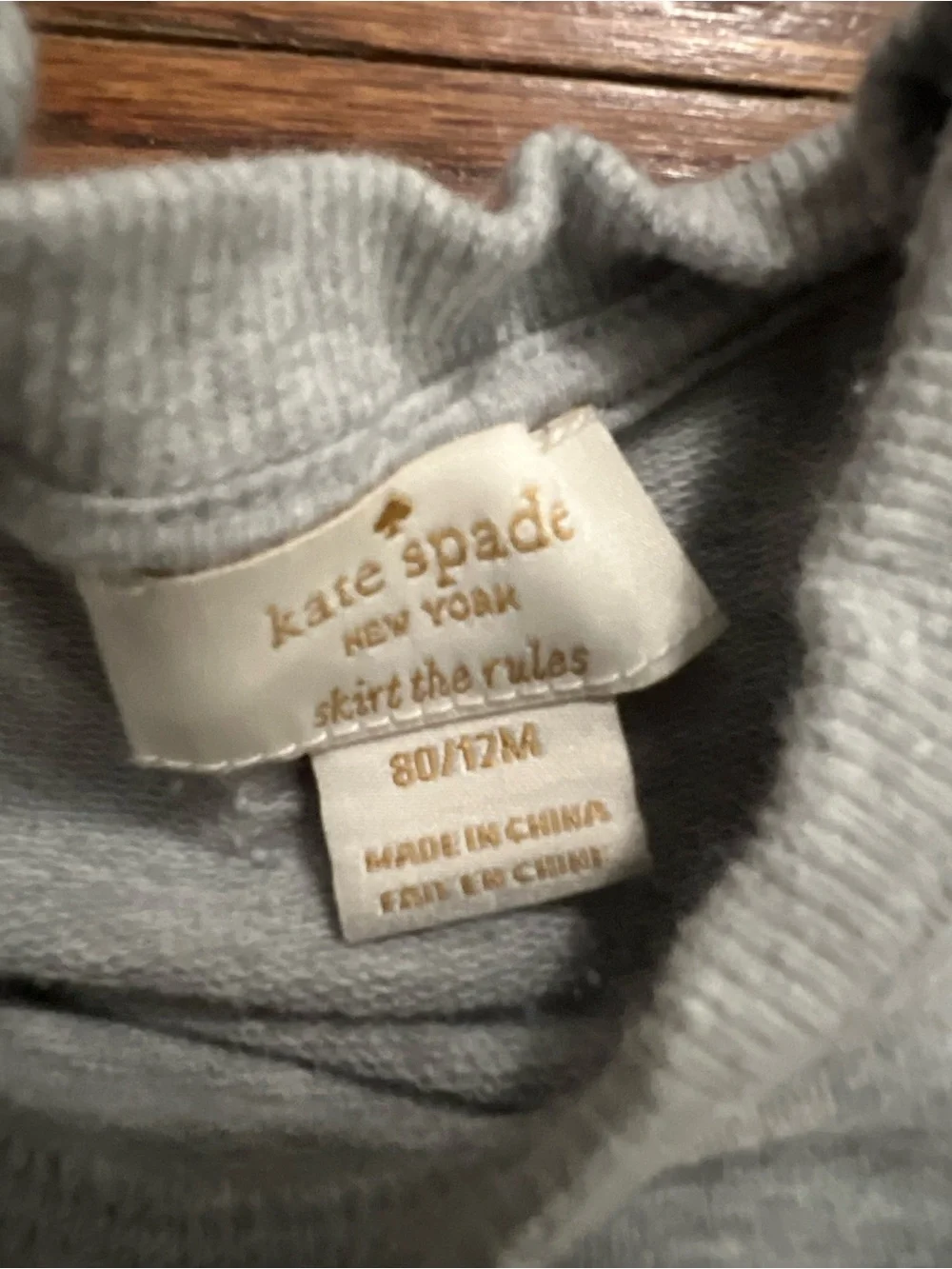 kate spade light gray